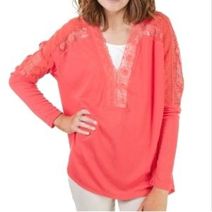 Free People Lola Blouse Medium